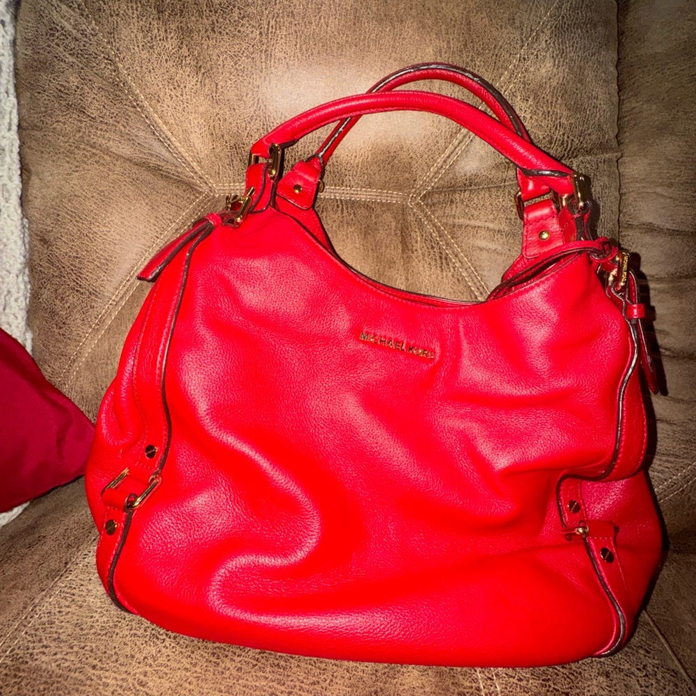 MICHAEL KORS Bedford leather handbag